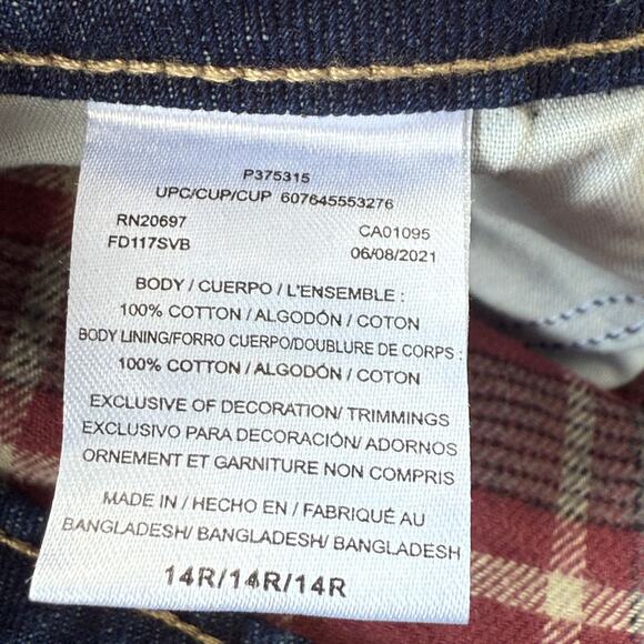 Dickies flannel lined women's jeans Size 14 - Picture 4 of 7